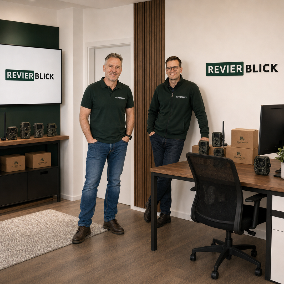 Revierblick Team mit Wildkameras